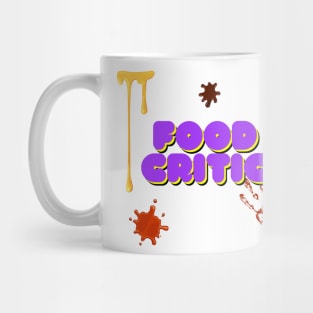 Food Critic - Kids funny design Mug